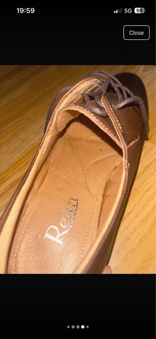 Pantofi barbatesti din piele
