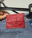 Levi’s distressed denim jeans engineered LEJ 502