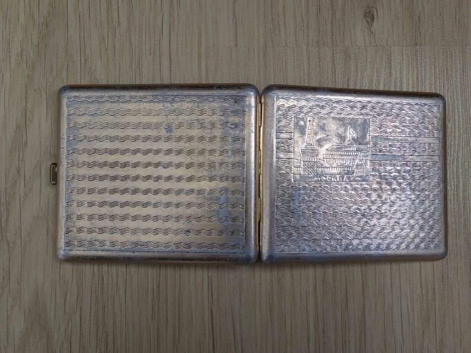 Стара руска табакера за цигари