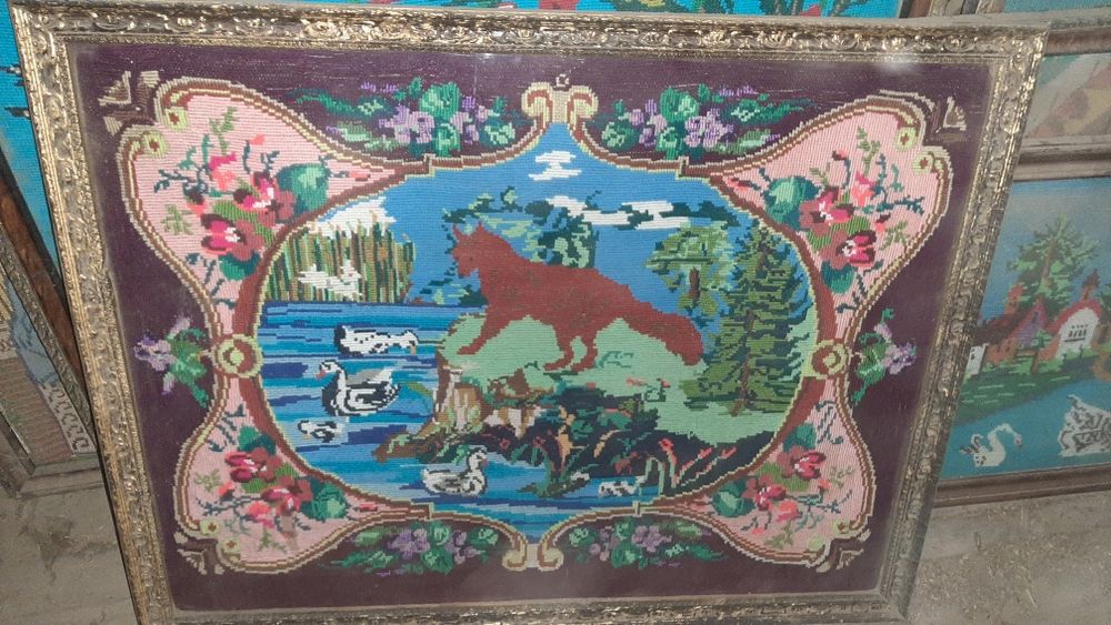 tablouri cusute manual