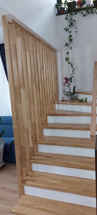 Scara stejar,Balustrada, Lemn scara Fag,trepte stejar,fag.