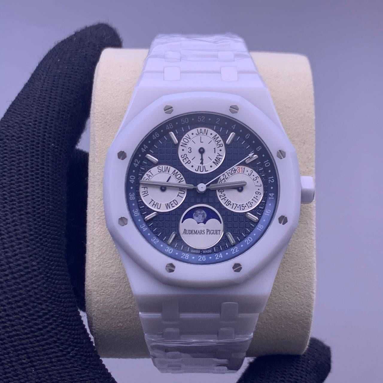 Audemars Piguet Royal Oak Perpetual Calendar Now in White Ceramic