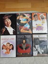 DVD-uri filme/muzica.Shania Twain,Snop Dogg,Destiny's Child,F. Sinatra