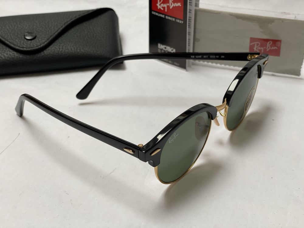 Ochelari de soare RAY BAN 4246 Clubround Noi.