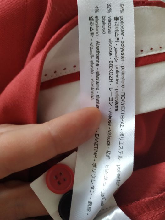 Pantaloni drepti la dunga, roz pudra, S/M