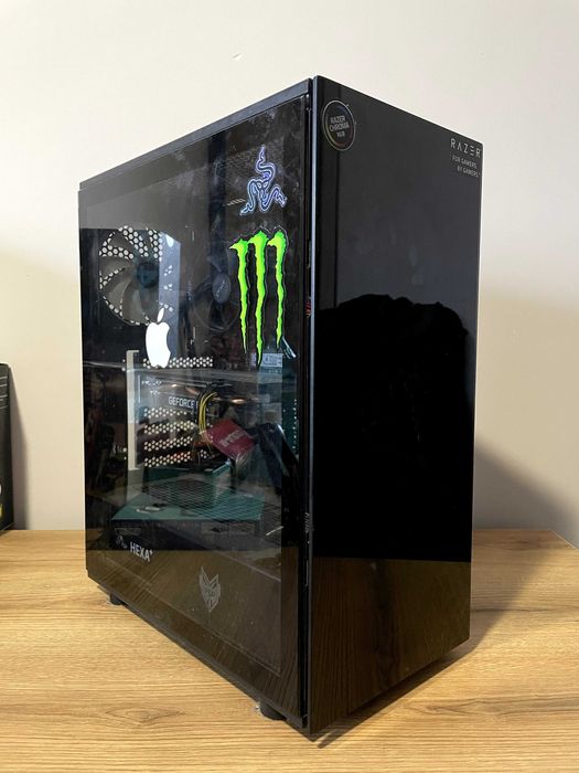 Геймърски компютър. Готов за игри. Периферия подарък.