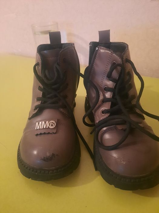 Ботинки осенние для девочек 6 лет