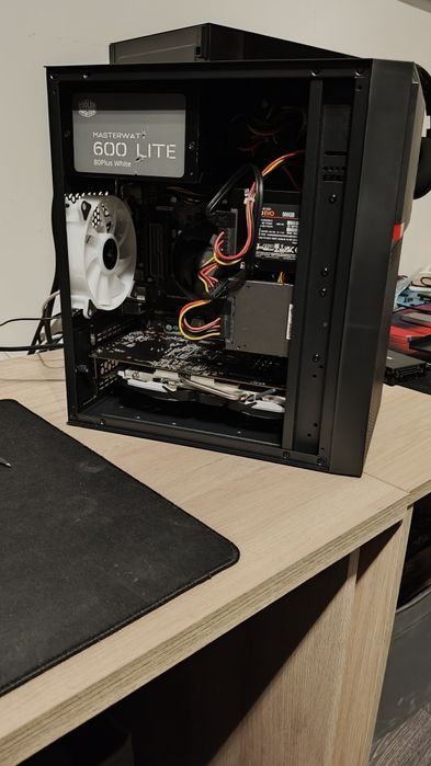 Calculator Gaming Compact Ryzen 5, Nvidia GTx, 16GB Ram, SSD