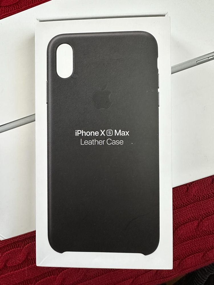 Husa iPhone XS Max Leather