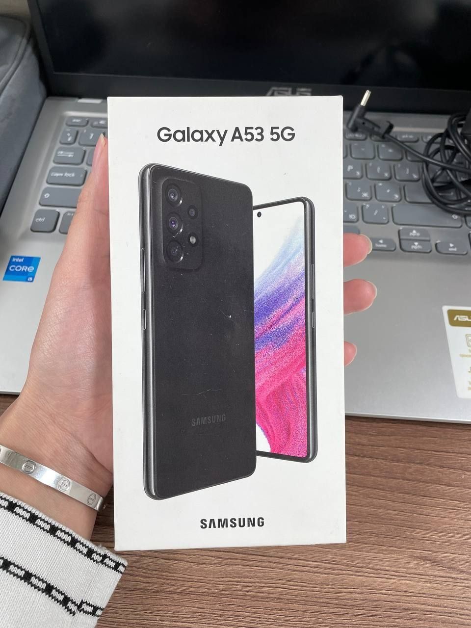 Samsung A53 с коробкой