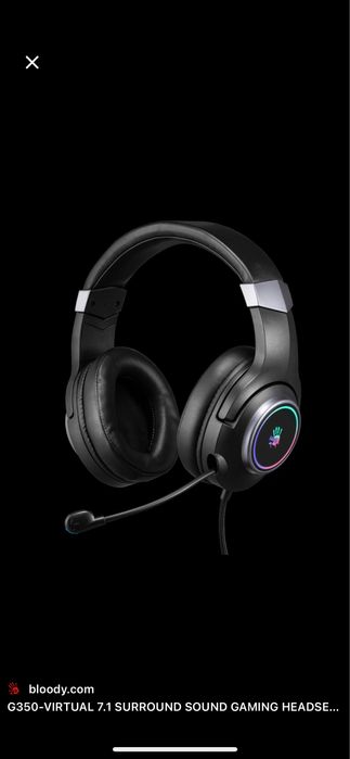 Наушники игровые bloody g350