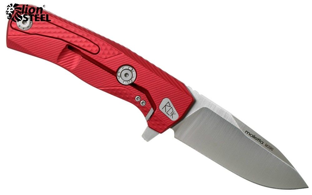 Briceag LionSteel ROK cu maner din duraluminiu, otel M390