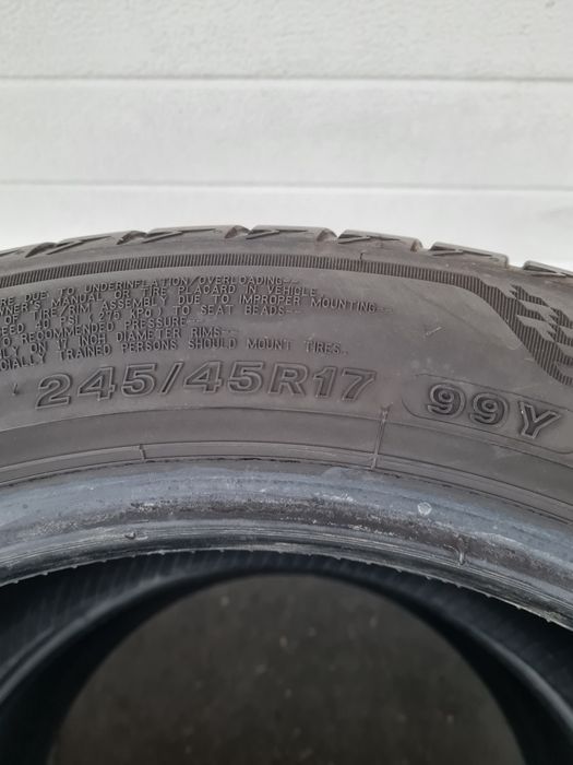 Летни гуми 2 броя BRIDGESTONE Turanza T005 245 45 R17 дот 1020