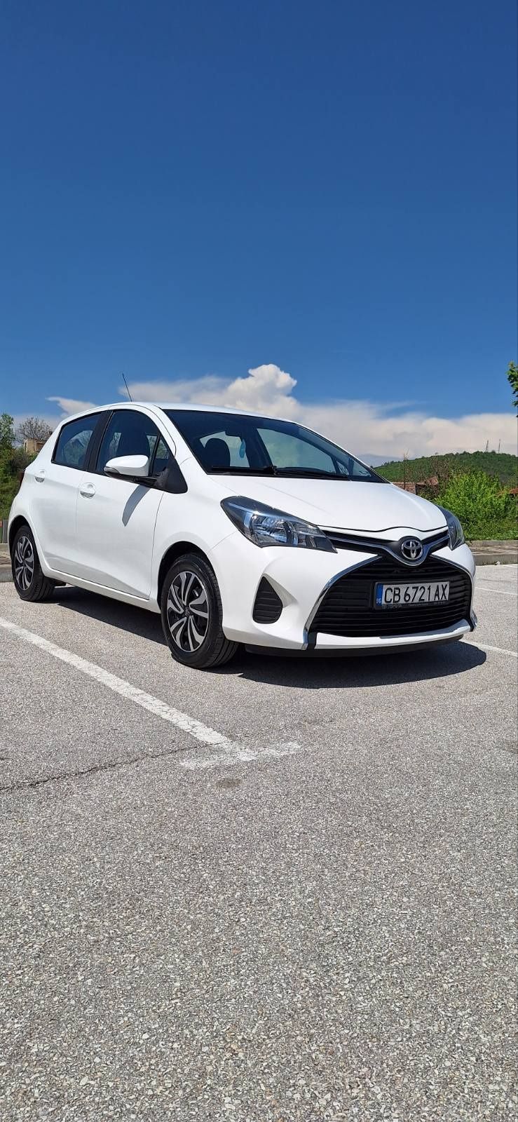 Toyota Yaris 1.33VVT 2016г Бензин 6 скорости!