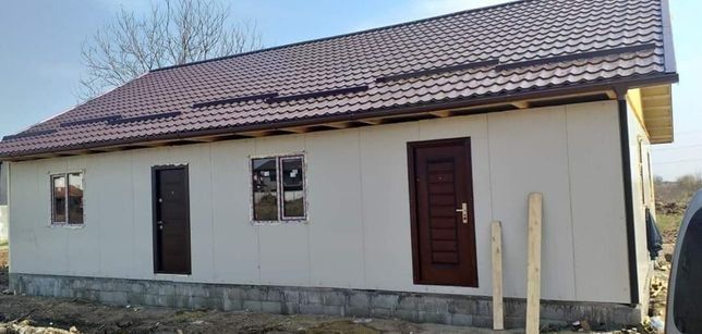 Construim case  modulare pe structură metalică rezistentă