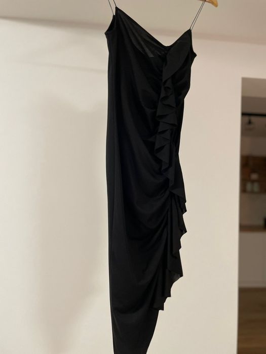 Rochie de seară neagră zara