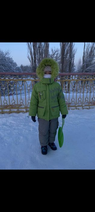 Комбинизон 5-7 лет. Зимнии