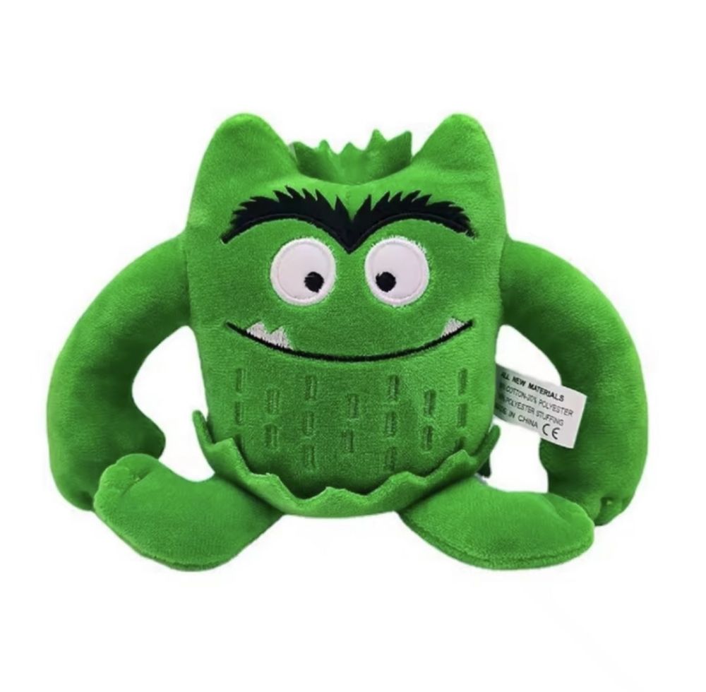Плюшена играчка The Color Monster, 25см, Плюшени Чудовища
