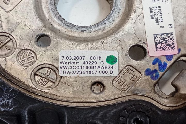 Volan cu padele 3C0419091AA Volkswagen VW Passat B6