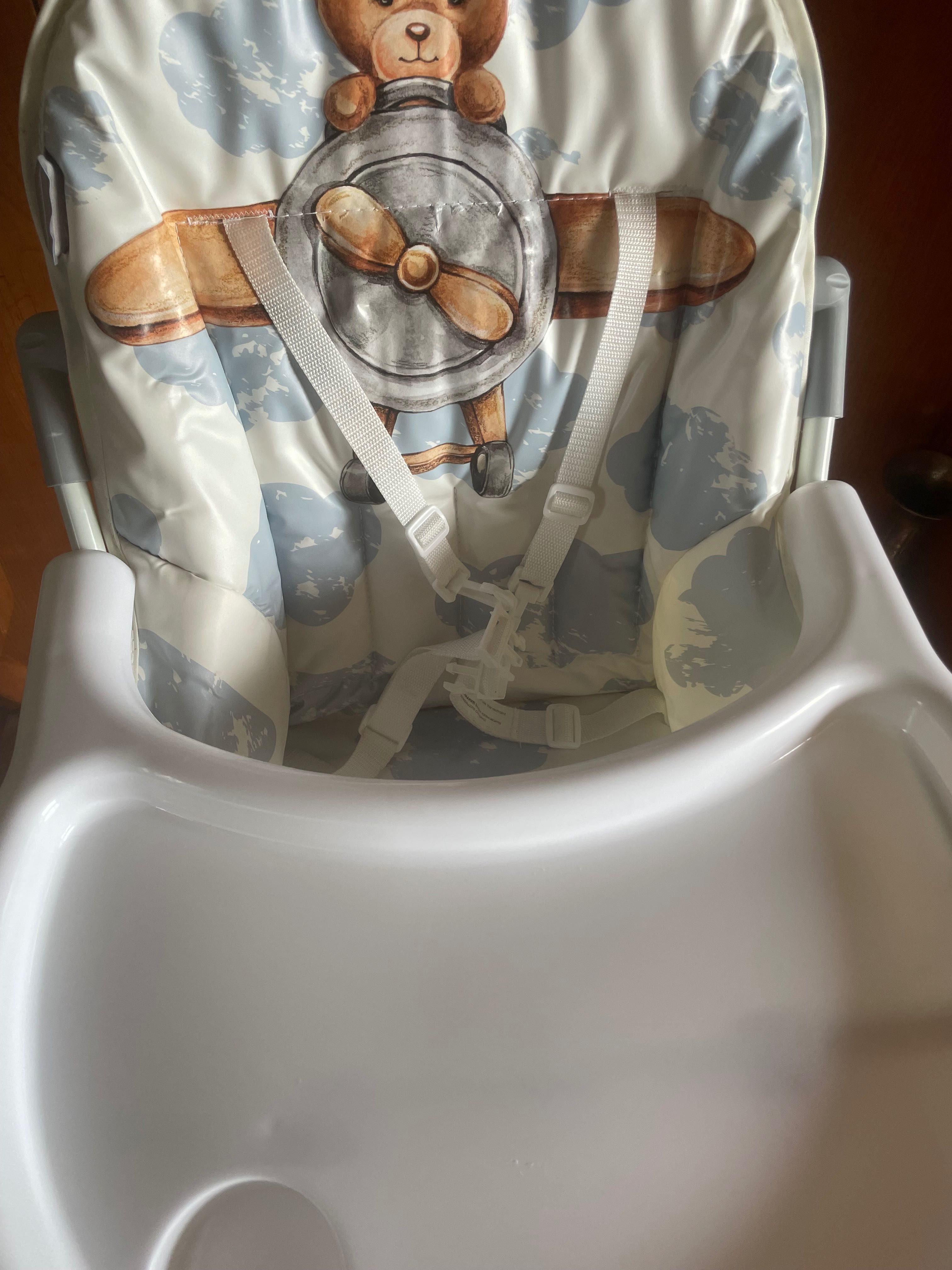 LORELLI Classic Детско Столче за хранене MARCEL BABY BLUE PILOT