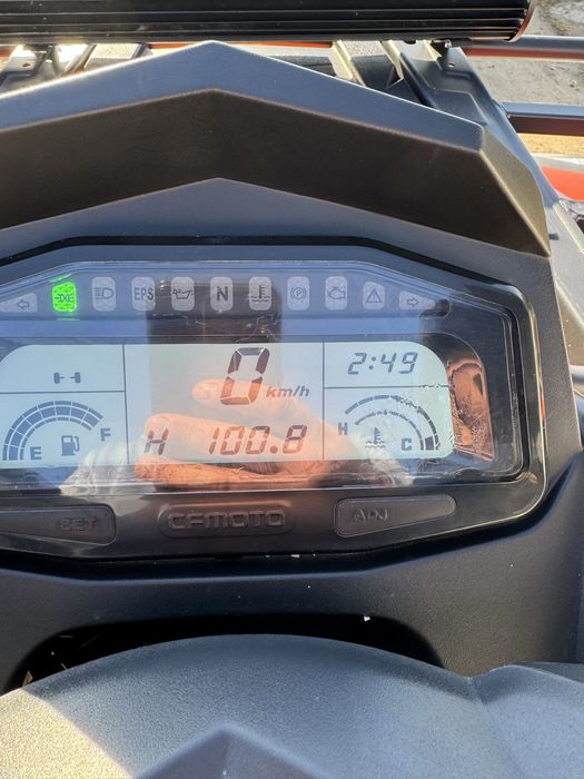 Cfmoto 820 le.2600km(can am)(polaris) suzuki)(honda)