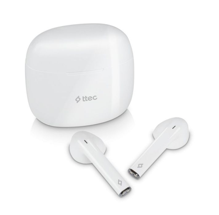 Безжични слушалки ttec - TWS Mode, бели