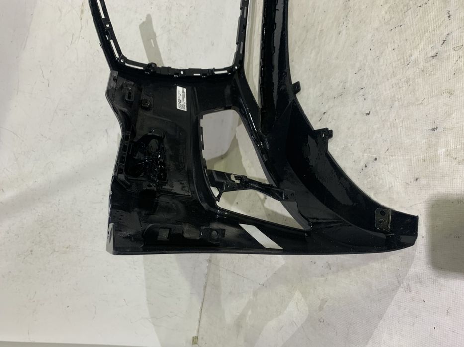 Bara fata Audi A6, C8, 2018, 2019, 2020, 2021, 2022, 2023, cod origine OE 4K0807437, cu gauri pentru spalatori faruri si senzori de parcare (4).