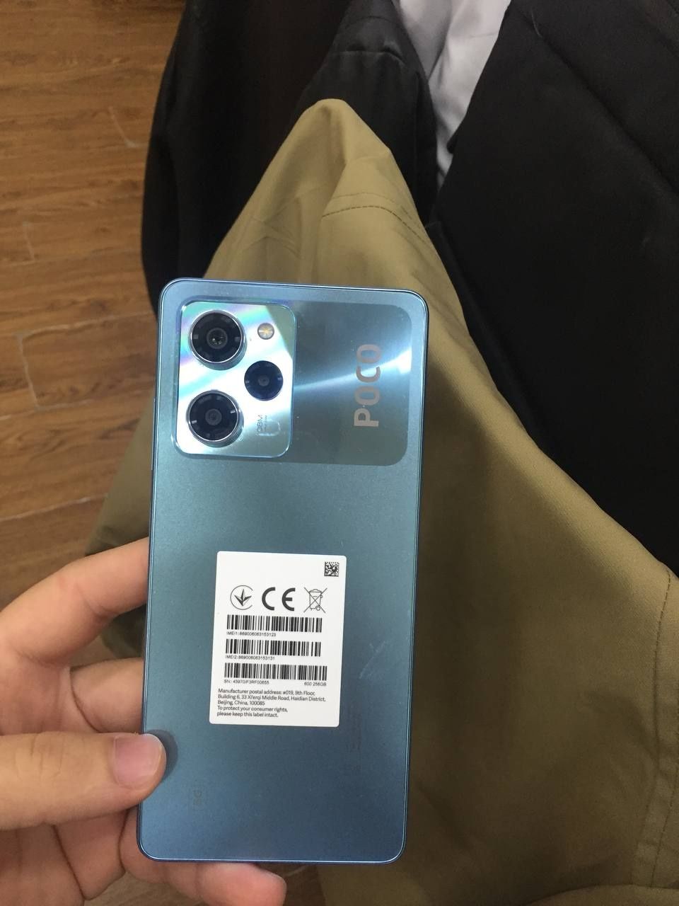 Poco x5 pro yangi kor doc bor original rodnoy zaryadchigi bilan