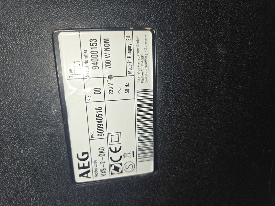 Прахосмукачка AEG  VX9 OKO X Performance