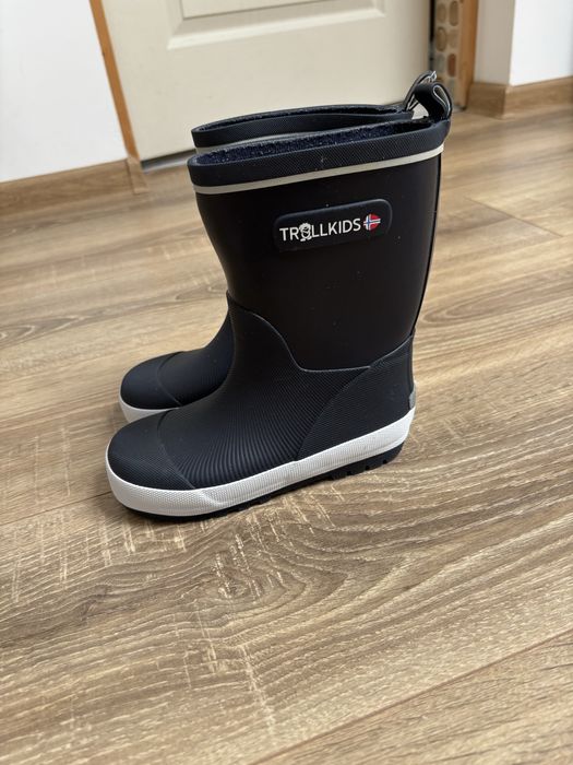 Cizme din cauciuc pt băieți Trollkids mărimea 28