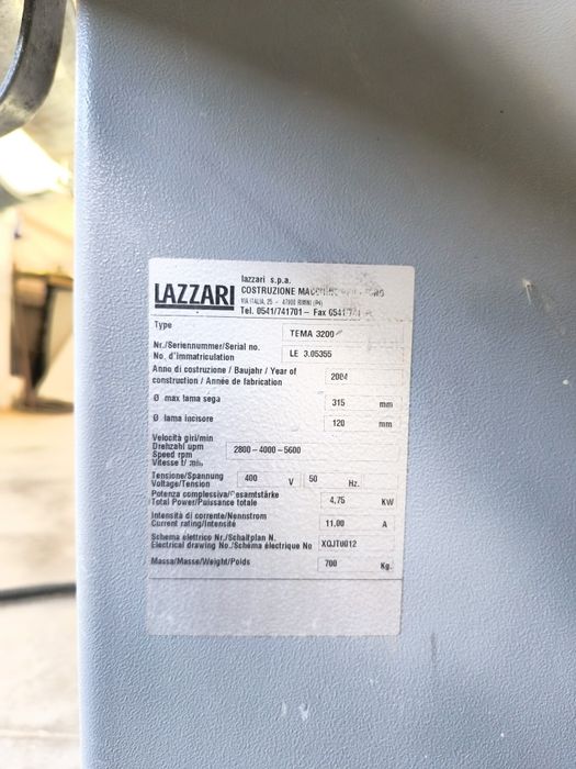 Форматно разкройващ циркуляр с подрезвач