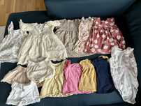 Летни дрешки и якe за момиче 92, HM, Mango, zara