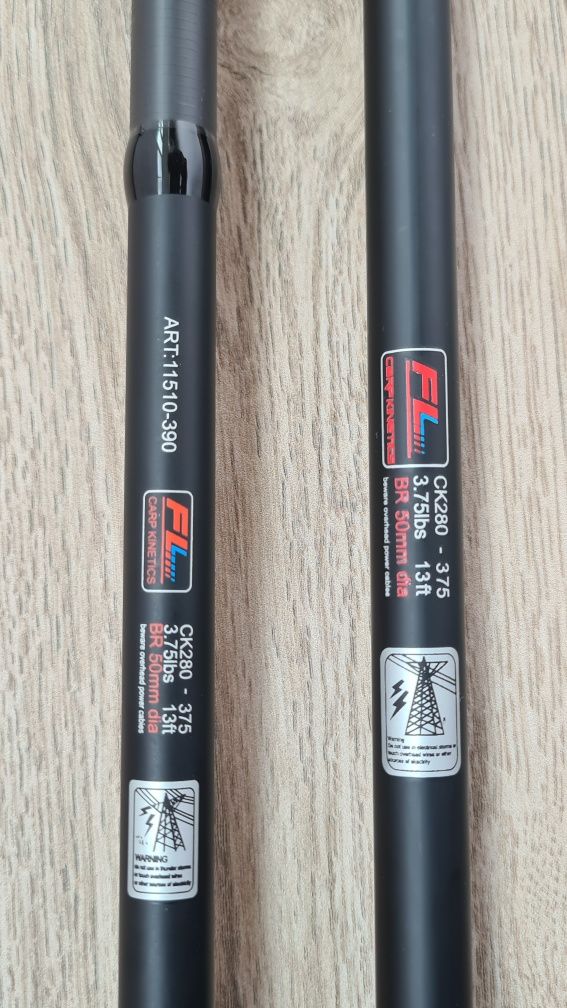 REZERVAT Set 2 lansete crap 3.90 din 3 tronsoane