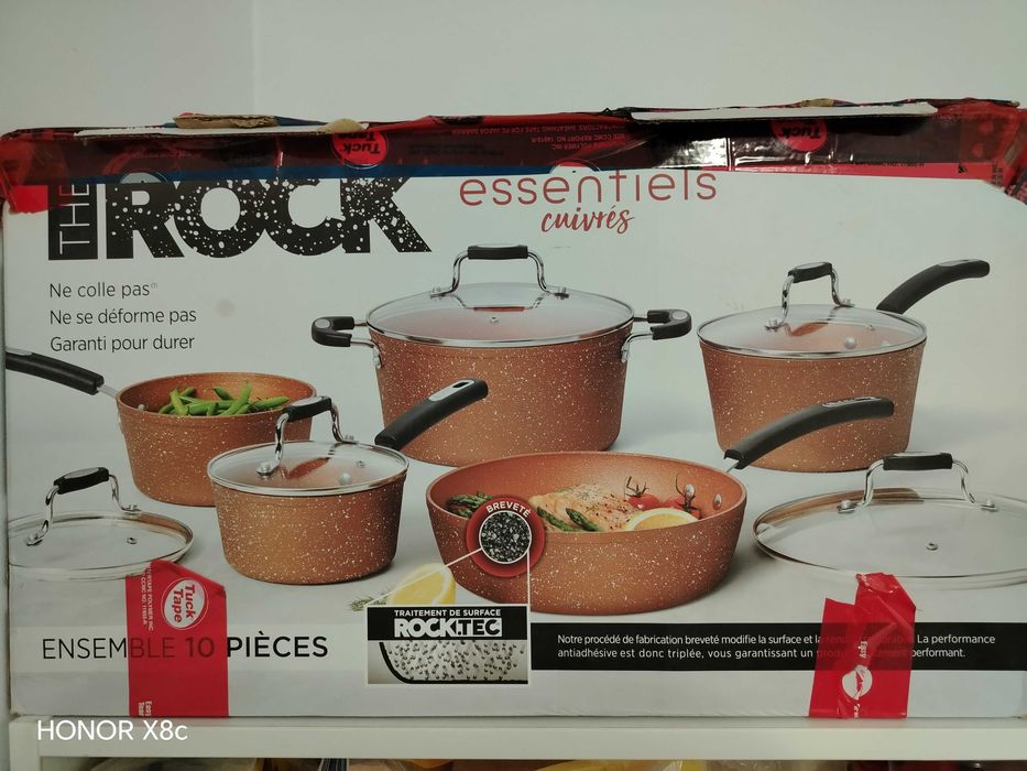 Set de Oale și tigaie The Rock