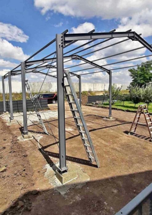 Vand structura metalica 10x20x4h 3300€