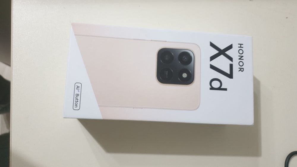 Смартфон Honor x7d 6/128 GB Silver (серебряный)