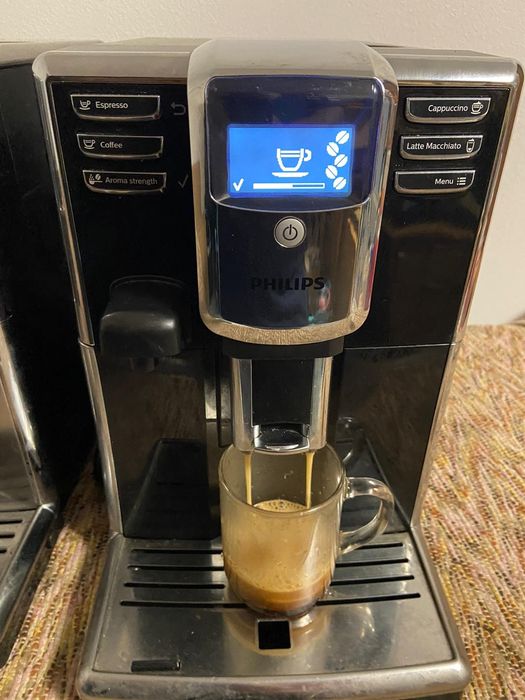 Espresor cafea boabe și măcinată Philips