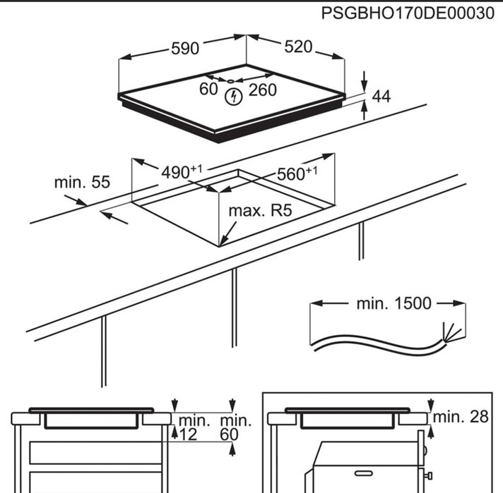 Plita inductie Electrolux