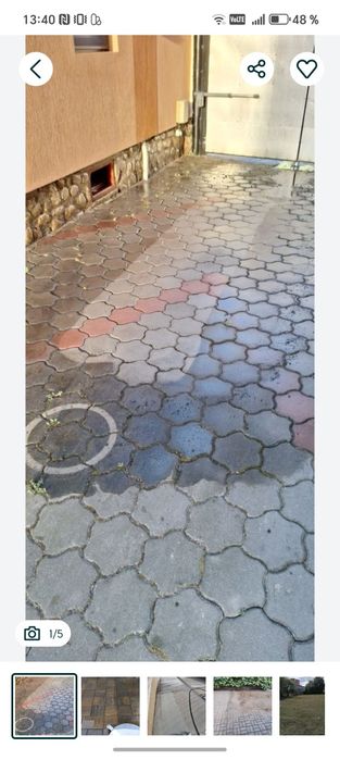 Curat pavele , borduri