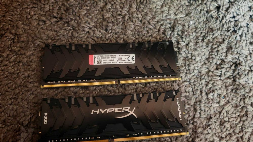 Рам памет Kingston HyperX Predator RGB 2x16GB 32GB DDR4 3600MHz