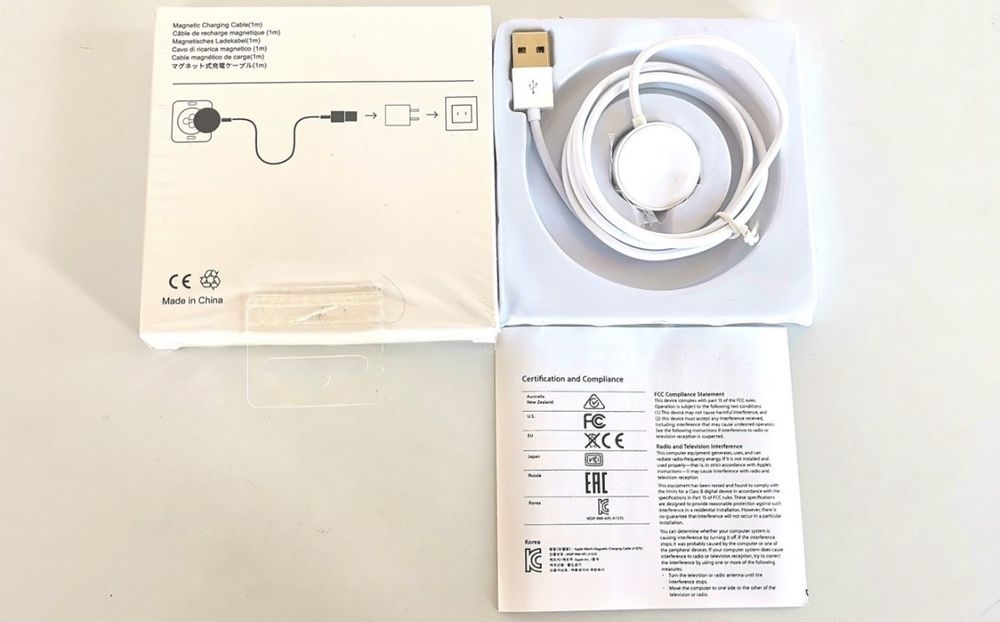 Cablu Magnetic Pentru Incarcare Ceas Apple Watch Seria 1 2 3 4 5 6 SE