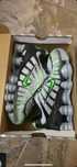 Nike shox green&white