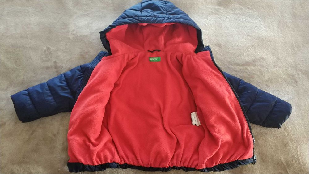 Детско зимно яке Benetton и преходно яке Reserved размер 90-92