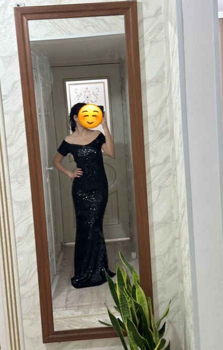 платье русалка в поетку