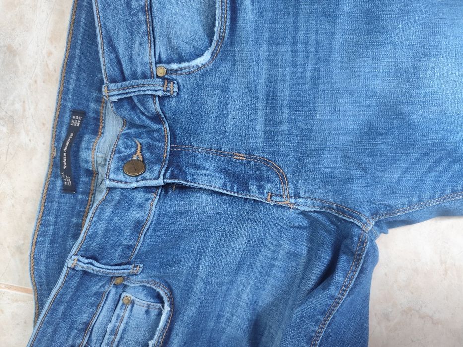 Blugi Zara Trafaluc - mărime 40 - talie elastica 76->96 cm