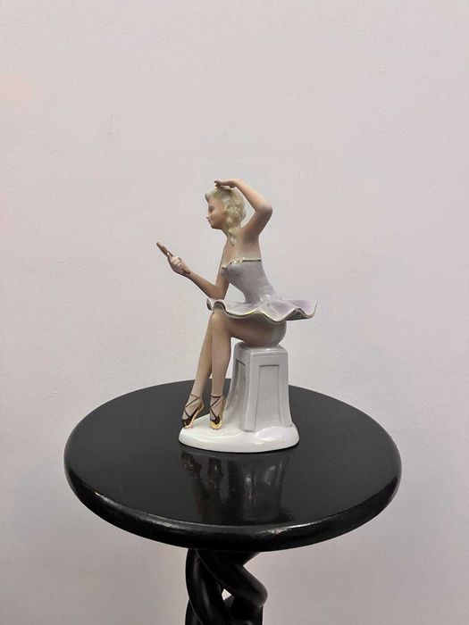 Balerina bibelou portelan Germania Fasold & Stauch  bibelouri statueta