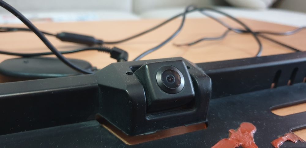 Suport număr cu cameră video wireless - Livrare Gratuita