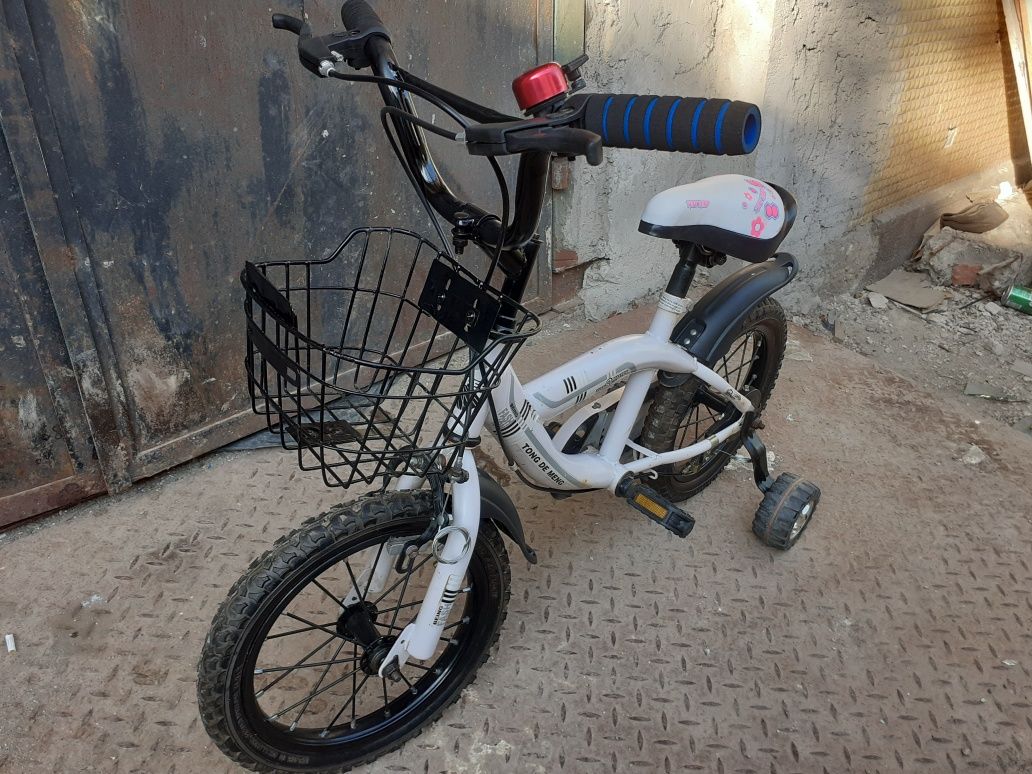 Bicicleta Copii cu Roti de 14"Varsta 4-7 Ani