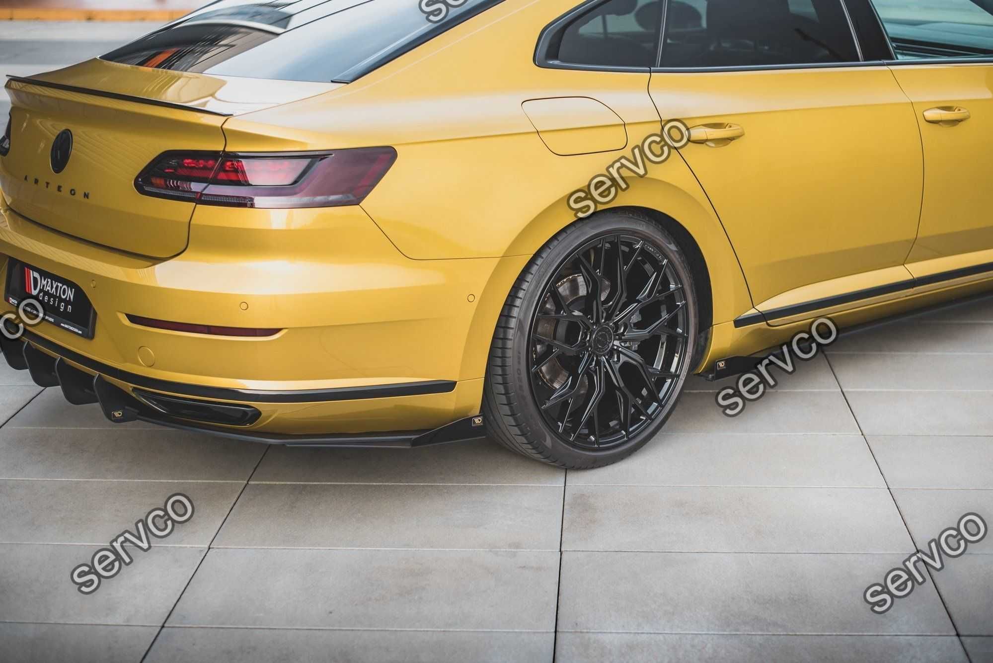 Prelungire difuzor si flapsuri VW Arteon R-Line 2017- v4 Maxton Design