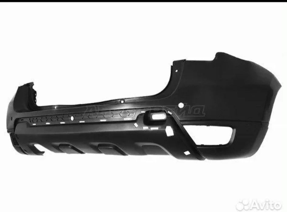 Бампер задний Renault Duster 15-21 (под сонары (парктроники)